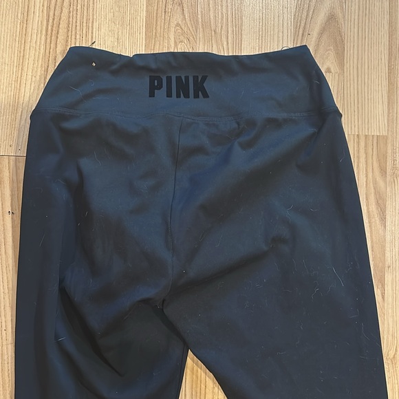 PINK ACTIVE FRONT SINCH LEGGINGS - Picture 4 of 5